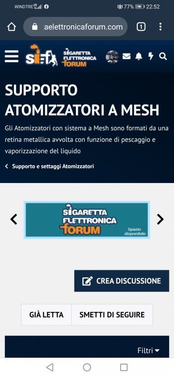 Rigenerazione a mesh Galaxies RDTA [SigarettaElettronicaForum.com]