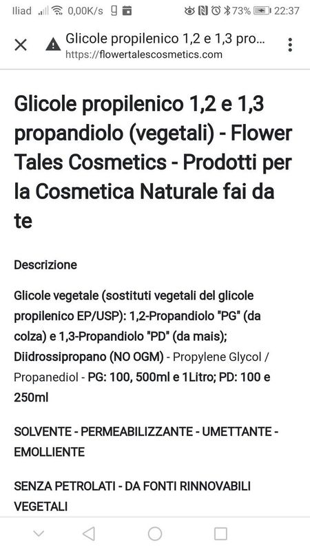 PG di origine VEGETALE [SigarettaElettronicaForum.com]