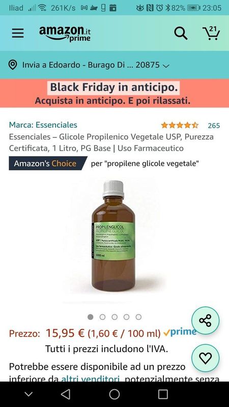 PG di origine VEGETALE [SigarettaElettronicaForum.com]