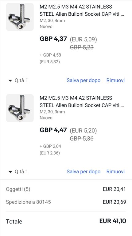 Viti Per I Nostri Atomizzatori E Non Solo, Dove Acquistarle [SigarettaElettronicaForum.com]