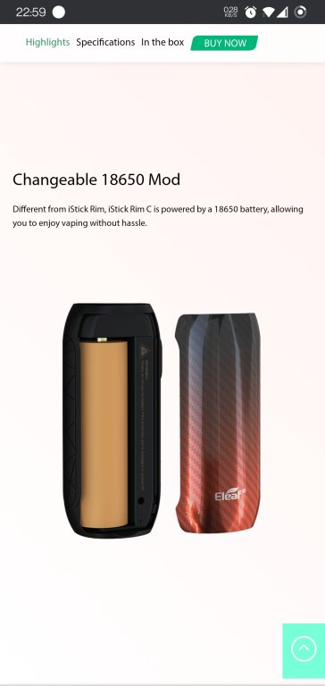 Consigli - Batteria Per IStic Rim C - SEF