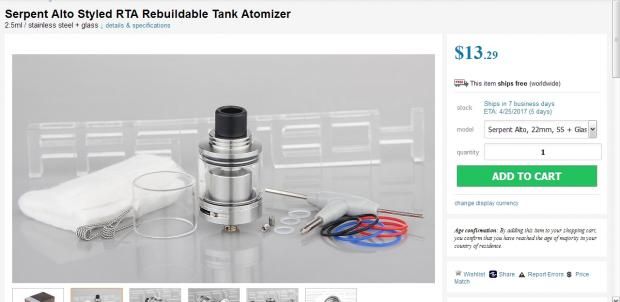 Wotofo Serpente Alto [SigarettaElettronicaForum.com]