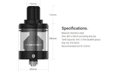Damn Vape Diamond Mtl Rta [SigarettaElettronicaForum.com]