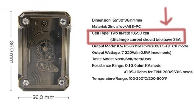 Quali Batterie Per Tesla Punk 220W? [SigarettaElettronicaForum.com]
