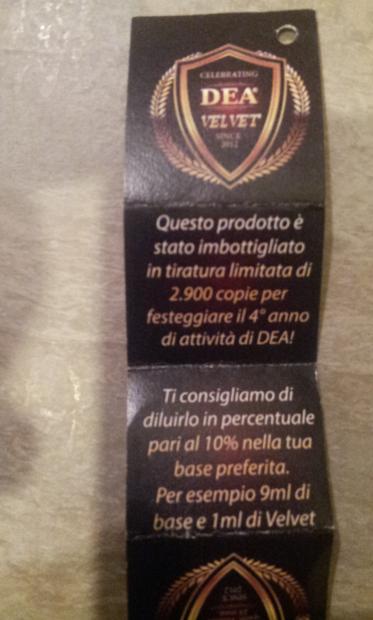 GDA Flash, Aroma Velvet DEA Confezione Anniversario [SigarettaElettronicaForum.com]