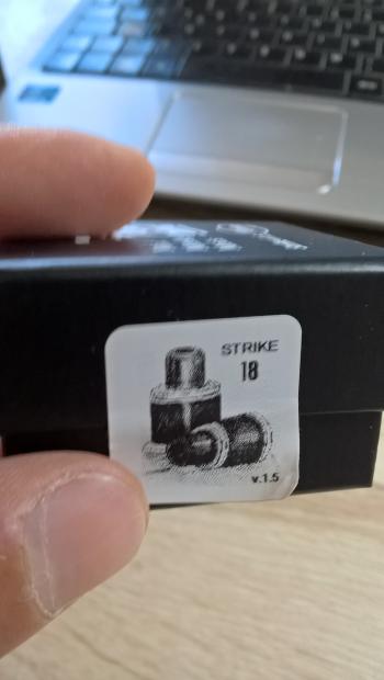 Strike 18 V1.5 Appena Ricevuto, Ma è Originale? [SigarettaElettronicaForum.com]