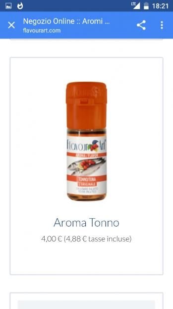 Aromi raccapriccianti segnalate i vostri! [SigarettaElettronicaForum.com]