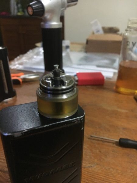 Paravozz K5K Yftk Rigenerazione Con Fili Russi! [SigarettaElettronicaForum.com]