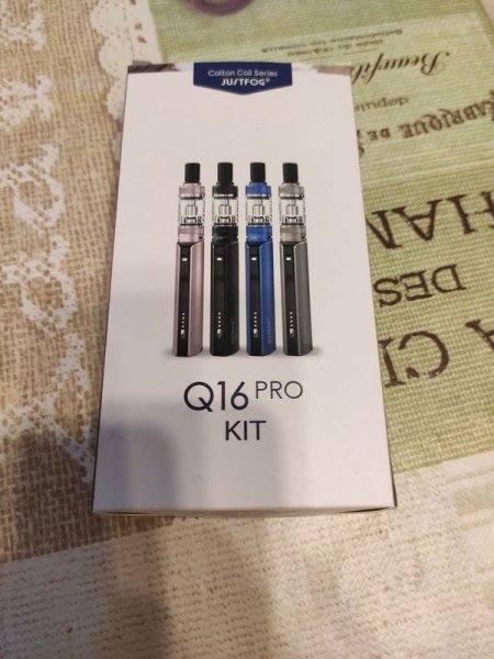 Lotto Justfog Q16 Pro KIT Black + 5 resistenze 1,2 ohm + 5 resistenze 1,6 ohm + regalo [Firenze] [SigarettaElettronicaForum.com]