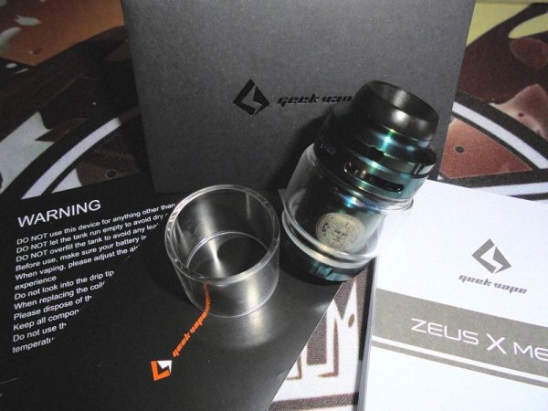 GeekVape ZEUS X MESH RTA 25MM 4.5 Ml [SigarettaElettronicaForum.com]