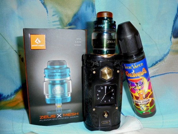 GeekVape ZEUS X MESH RTA 25MM 4.5 Ml [SigarettaElettronicaForum.com]