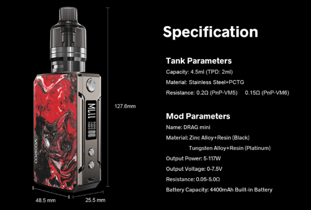 VooPoo Drag 2 / Drag Mini Refresh Edition Kit [SigarettaElettronicaForum.com]