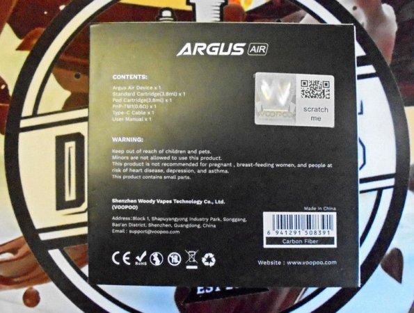 Voopoo Argus AIR [SigarettaElettronicaForum.com]