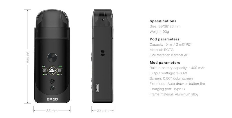 Aspire BP60 Pod Mod [SigarettaElettronicaForum.com]