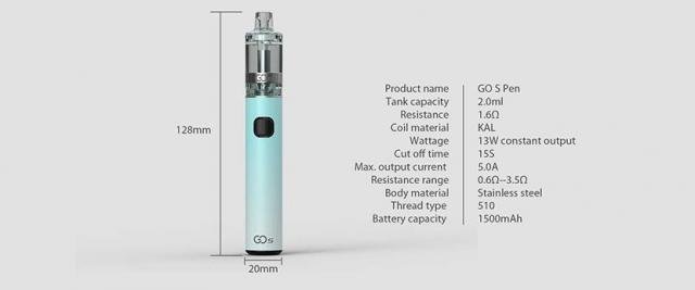 Innokin Go S pen kit + Go S tank [SigarettaElettronicaForum.com]