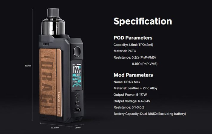 Voopoo DRAG Max [SigarettaElettronicaForum.com]