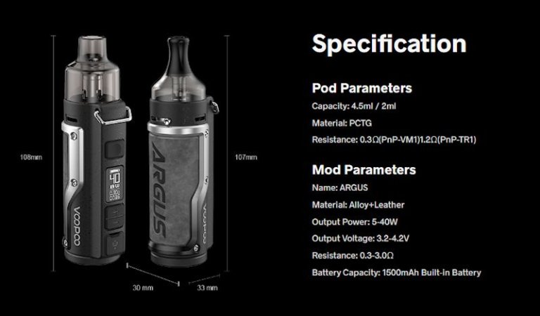 Voopoo Argus & Argus Pro [SigarettaElettronicaForum.com]
