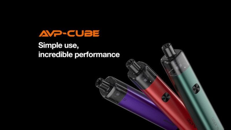 Aspire AVP Cube Pod System Kit 16W 1300mAh [SigarettaElettronicaForum.com]