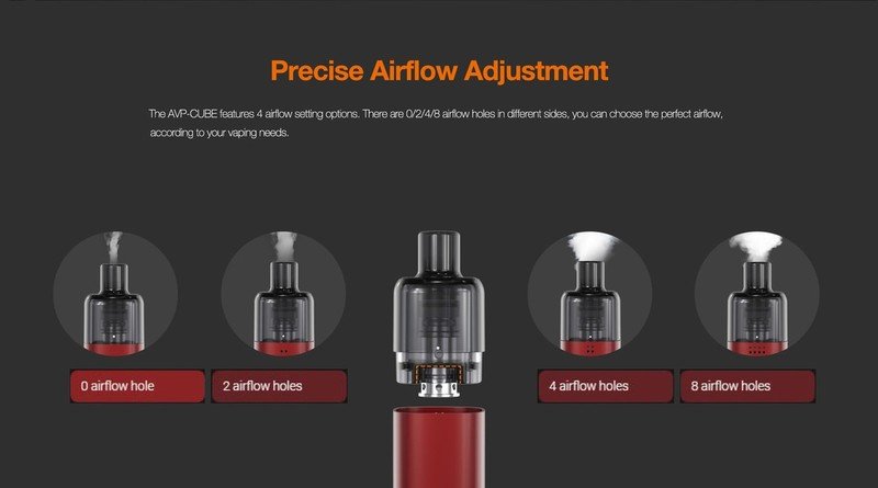 Aspire AVP Cube Pod System Kit 16W 1300mAh [SigarettaElettronicaForum.com]