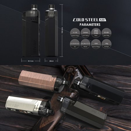 Artery Cold Steel AIO RBA Version 120W [SigarettaElettronicaForum.com]