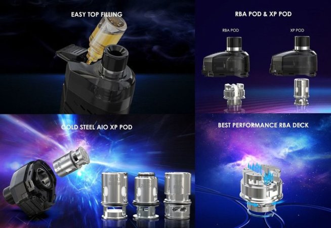 Artery Cold Steel AIO RBA Version 120W [SigarettaElettronicaForum.com]