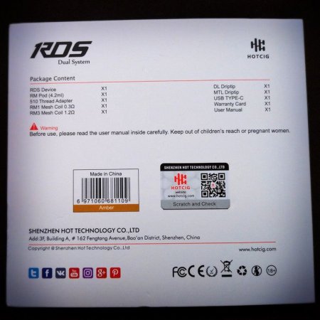 Hotcig RDS Dual System 80W [SigarettaElettronicaForum.com]