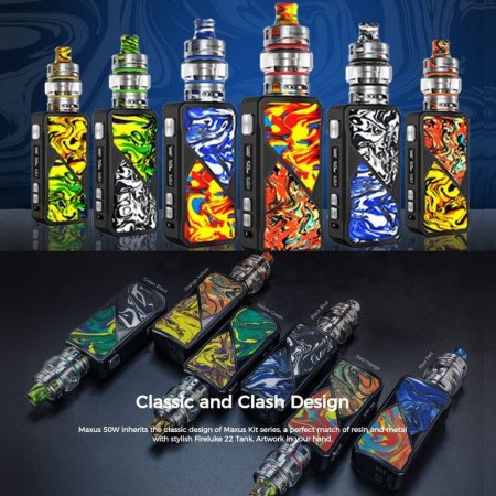 Freemax Maxus 50W + Fireluke 22 Resin Edition [SigarettaElettronicaForum.com]