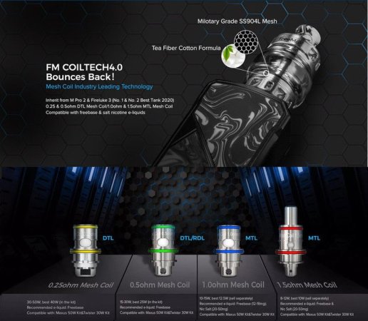 Freemax Maxus 50W + Fireluke 22 Resin Edition [SigarettaElettronicaForum.com]