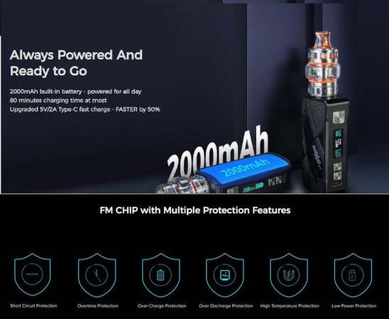 Freemax Maxus 50W + Fireluke 22 Resin Edition [SigarettaElettronicaForum.com]