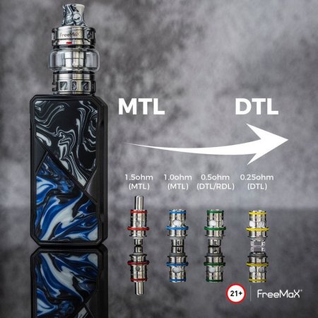 Freemax Maxus 50W + Fireluke 22 Resin Edition [SigarettaElettronicaForum.com]