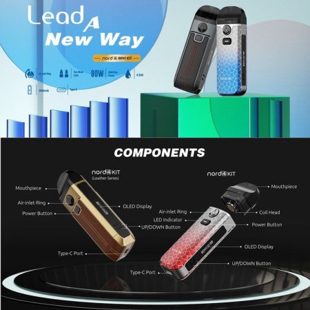SMOK Nord 4 Kit 80W [SigarettaElettronicaForum.com]