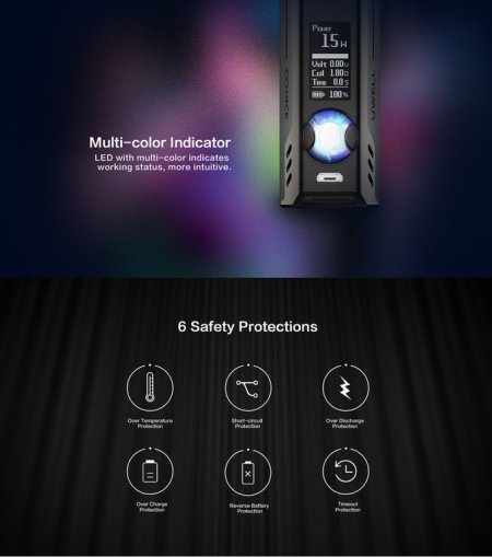 Uwell Conick Mod + Whirl II Tank MTL [SigarettaElettronicaForum.com]