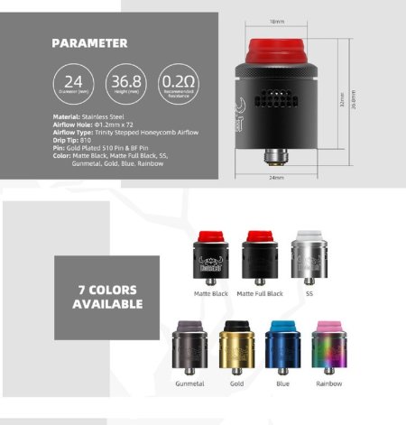 HellVape HellBeast RDA [SigarettaElettronicaForum.com]