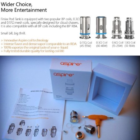 Aspire Finixx Kit [SigarettaElettronicaForum.com]