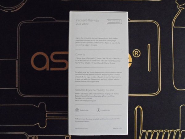 Aspire Onixx Kit [SigarettaElettronicaForum.com]
