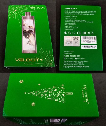 OXVA Velocity La Più Piccola Box Mod 21700 Al Mondo? [SigarettaElettronicaForum.com]
