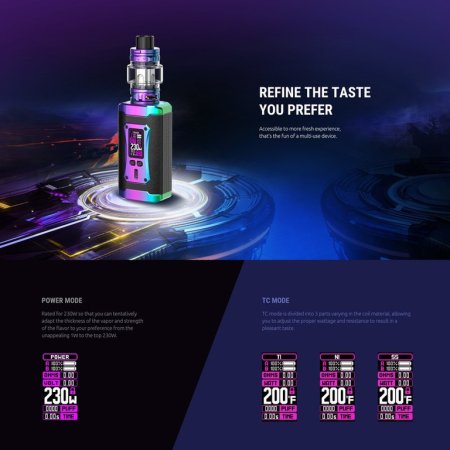Smok Morph 2 TFV18 Kit 230W [SigarettaElettronicaForum.com]
