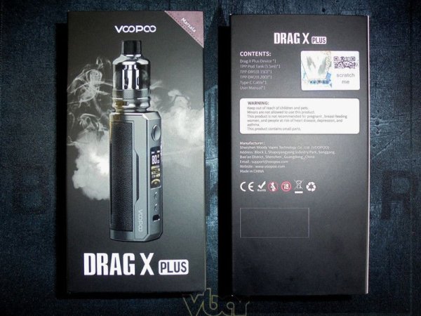 Voopoo Drag X Plus 21700 TPP Tank [SigarettaElettronicaForum.com]