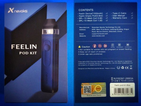 Nevoks Feelin Pod Kit [SigarettaElettronicaForum.com]