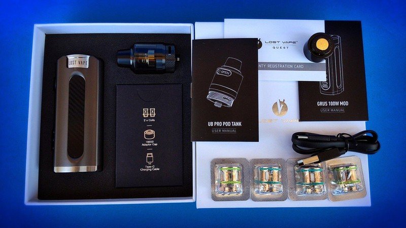 Lost Vape GRUS V2 + UB Pro Pod Tank [SigarettaElettronicaForum.com]