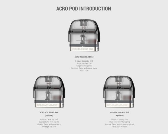 Smok Acro Kit 25W [SigarettaElettronicaForum.com]