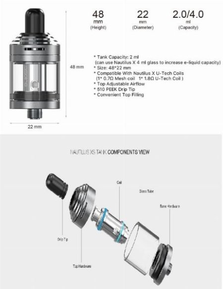Aspire Rover2 Kit Con Nautilus XS [SigarettaElettronicaForum.com]