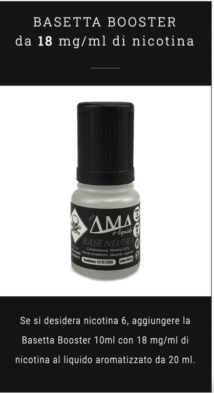 Aiuto Basetta Nicotina "ama" 18 Mg-ml [SigarettaElettronicaForum.com]