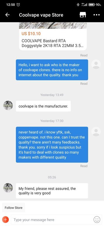 Cloni Cinesi Coolvape. Chi Li Conosce? [SigarettaElettronicaForum.com]