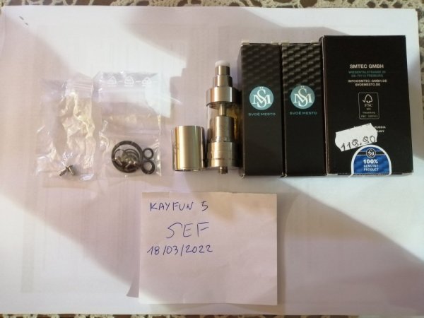 Kayfun 5 Vendo O Scambio [SigarettaElettronicaForum.com]