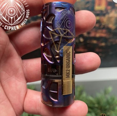 MK2 Organic 2.0 Titanium Cipher Mods - 900€ Di Tubo [SigarettaElettronicaForum.com]