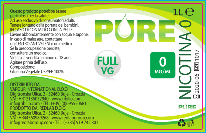 Glicerolo "Pure" È Di Grado Farmaceutico? [SigarettaElettronicaForum.com]