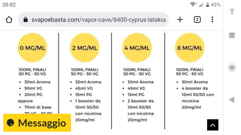 Aromi Vapor Cave, Prove E Recensioni [SigarettaElettronicaForum.com]
