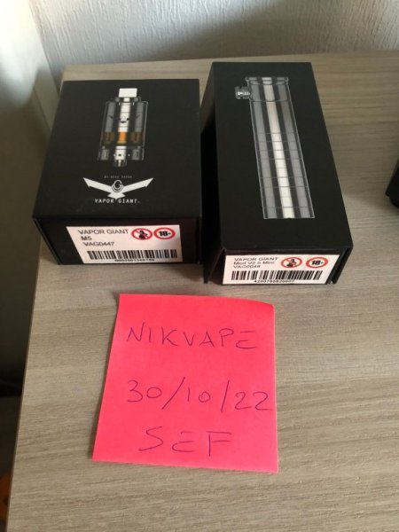 Vapor Giant V 2.5 Mod Mini + M5 Mtl [Milano] [SigarettaElettronicaForum.com]