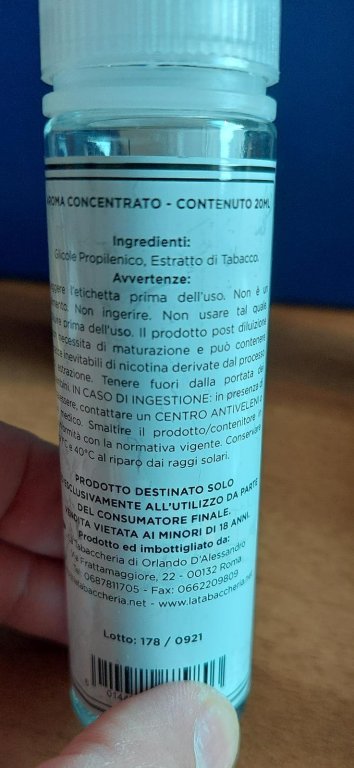 Liquido Scomposto Percentuali [SigarettaElettronicaForum.com]
